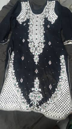 heavy embroided fancy kameez