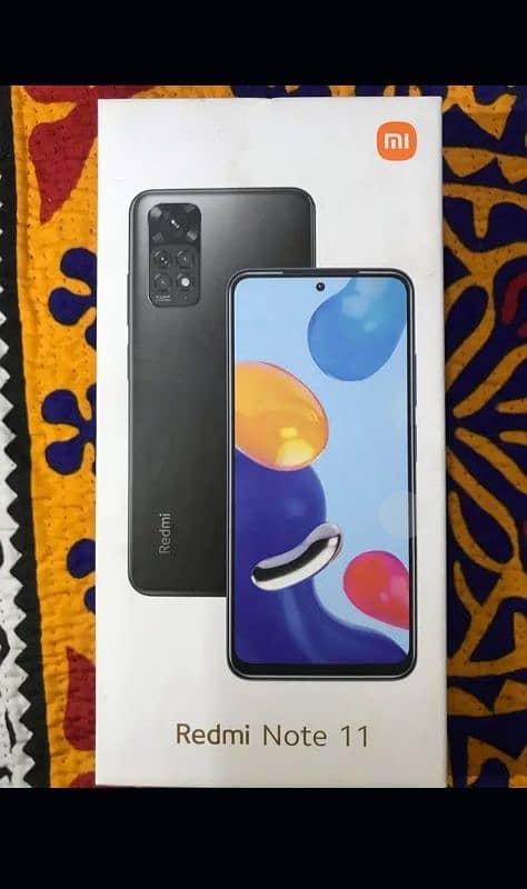 Redmi note 11 pro nai ha 6+6 128 with original box and charger 6