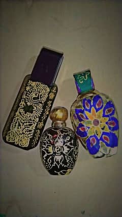 empty perfume/body spray bottles