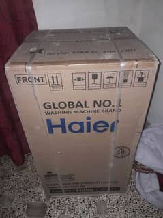 haier washing machine