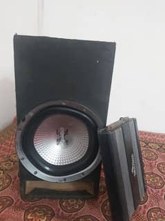 Car woofer and Amplifier  Car Woofer  System: