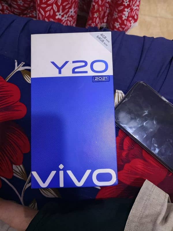 VIVO Y20 10 / 10 CONDITION WITH BOX CHARGER FOR SALE 4 64 WITHOUT OPEN 4