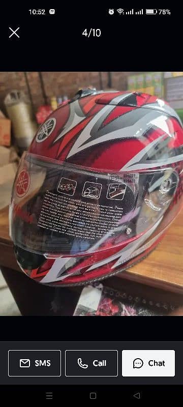 Yamaha brand imported new Helmet . 7