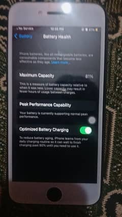 iPhone 7 non pta battery health 81 all ok