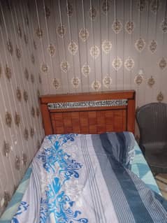 Single Wooden bed