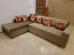 Corner sofa set , L shape sofa set , Master Molty foam