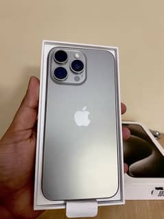 iPhone 15 pro max 512Gb 4 months sim time