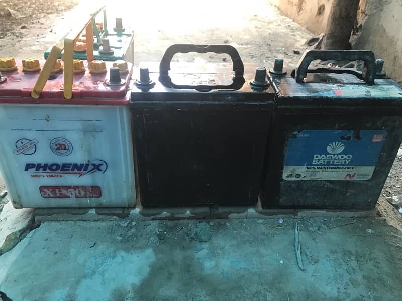 4 battery urgent sale . 2