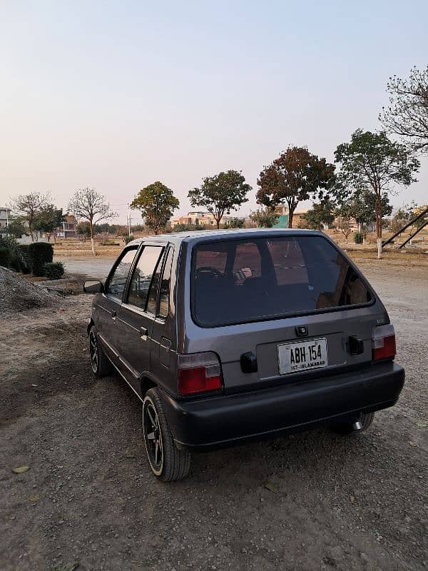 Suzuki Mehran VX 2016 model Islamabad Number 3