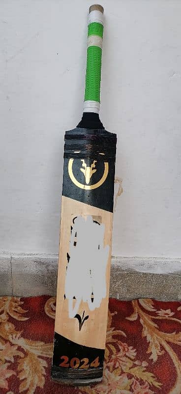 Cricket Rawalkoti wooden tapeball bat. 2