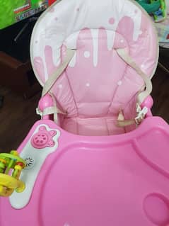 High Chair for Baby Girl