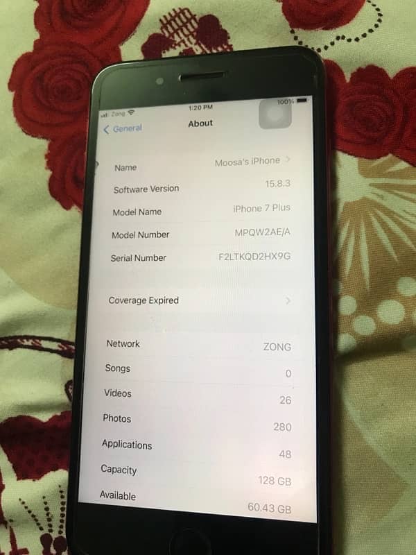 Apple iphone 7 Plus 128 GB. 2