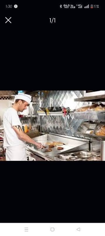 I NEED HELPER COOK FOR FAST FOOD PIZZA SHOP 0