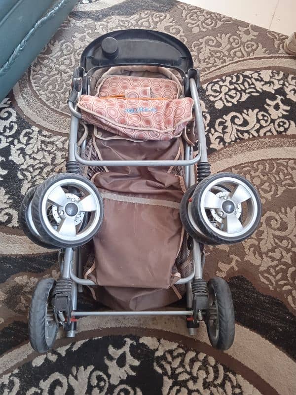 Kids stroller double seater for sale import bay Kuwait 6