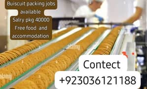 Needs staff innovative Biscuits factory jobs available in lahore