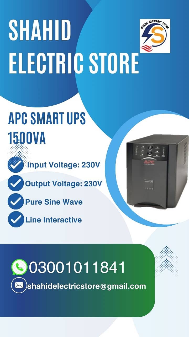 APC UPS WITH BATTERY FOR CCTV,GAME,PC , WI-FI AND OTHERS 3