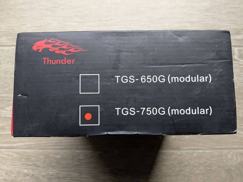 Thunder TGS 750G Modular PSU 2