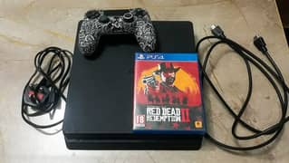 PS4 SLIM 1 TB STORAGE | RED DEAD REDEMPTION 2