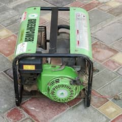 Green power generator slightly used 1.5 kva mint condition