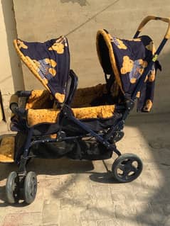 2 seater pram