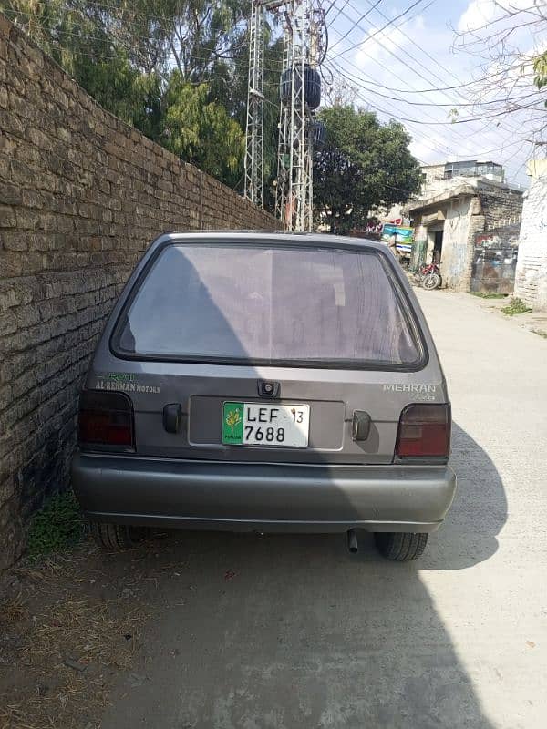 Suzuki Mehran 2013 lahore no 4