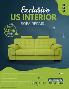 Sofa / Sofa Repair / Sofa Making / Furniture Polish / Fabric Change