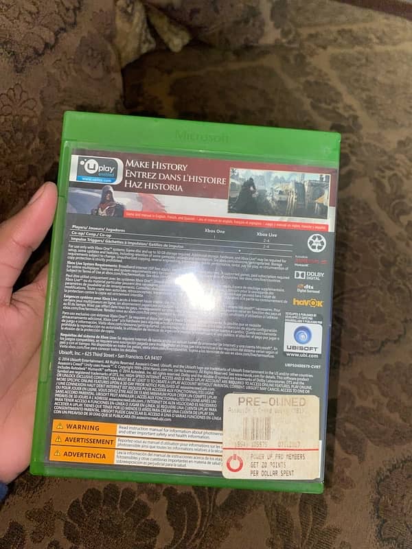 xbox one s Assassin’s Creed Unity 4