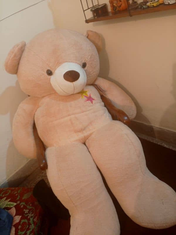 full size big stuff teddy bear 0