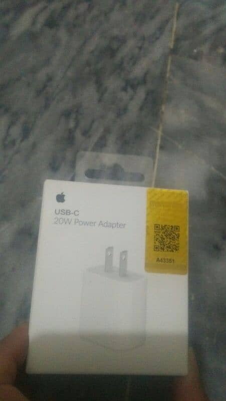 iPhone 20w power adapter 1