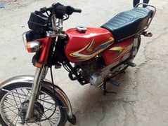 Honda 125 lush bik