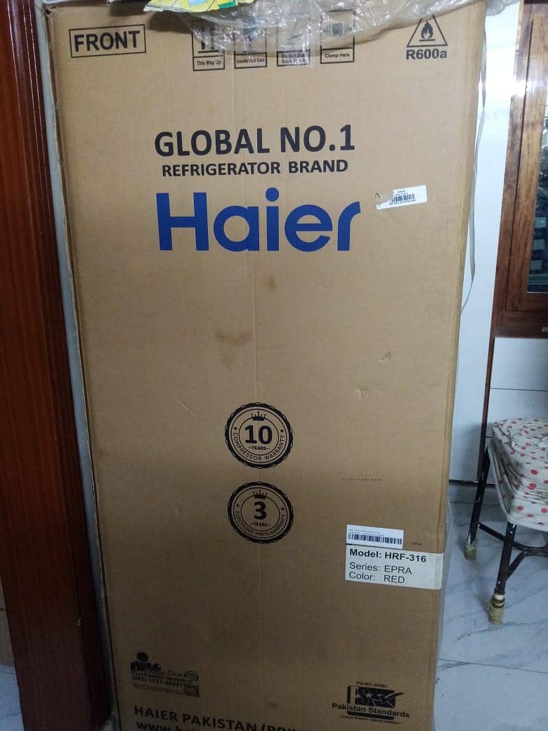 Haier Refrigerator (RED) for sell 1