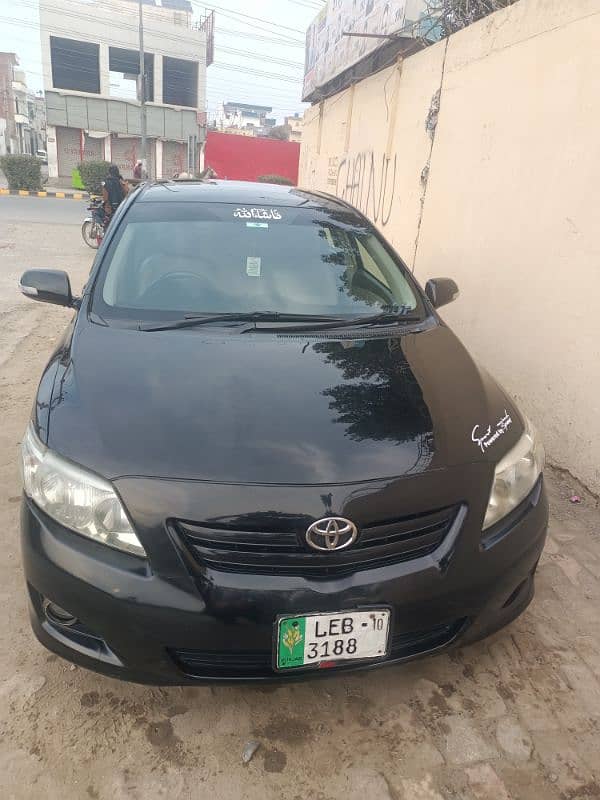 Toyota Corolla XLI 2010 0