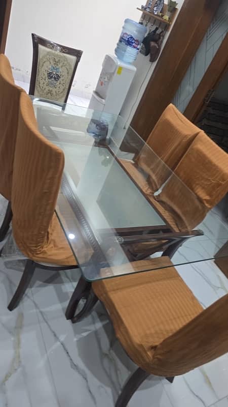 SIX 6 seater dining table for sale 0