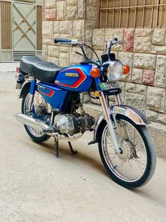 honda cd 70 ft machar