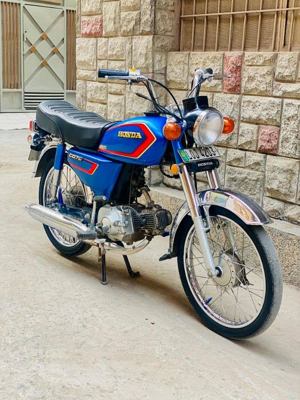 honda cd 70 ft machar 0