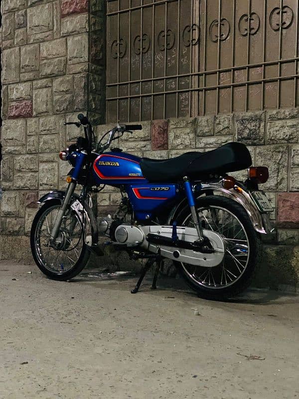 honda cd 70 ft machar 3