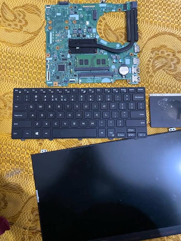 DeLL vostro 3468 motherboard, screen, keyboard, and mouse pad for sale 4