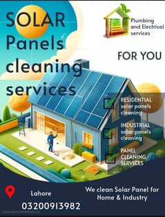 solar panel cleaning