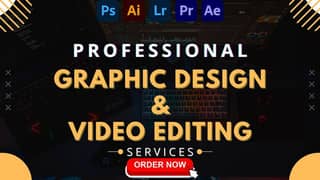 Graphics designing and Video Editing service