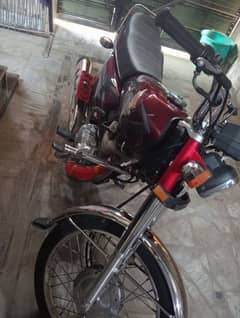 my Honda 125 good condition total jenion