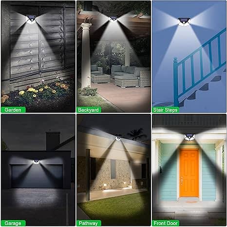 Solar Interaction Wall Lamp | Outdoor Motion Sensor Solar Ligh 4