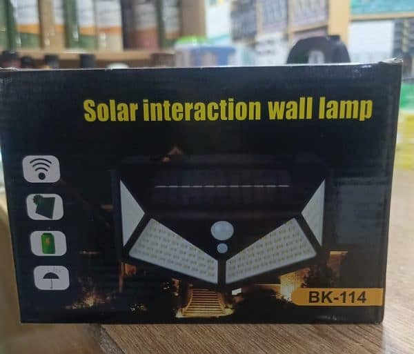 Solar Interaction Wall Lamp | Outdoor Motion Sensor Solar Ligh 9