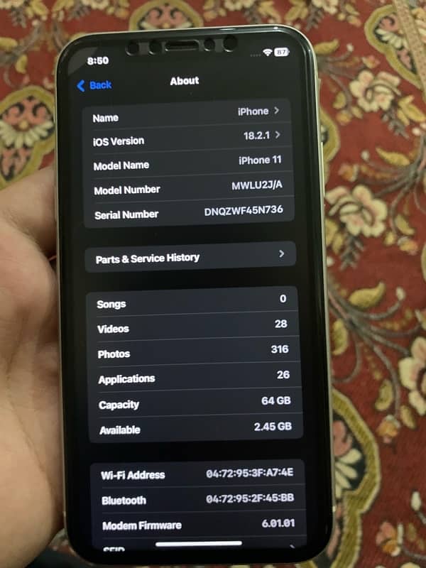 iphone 11 64 gb factory unlock battery 75 5