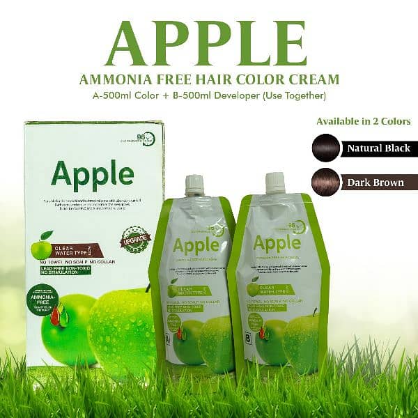 Apple hair color 0