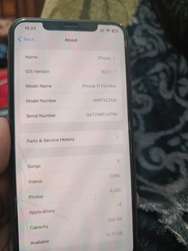 iphone 11 pro max fair condition no scrach  256GB pta approved 3