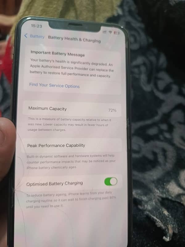 iphone 11 pro max fair condition no scrach  256GB pta approved 5