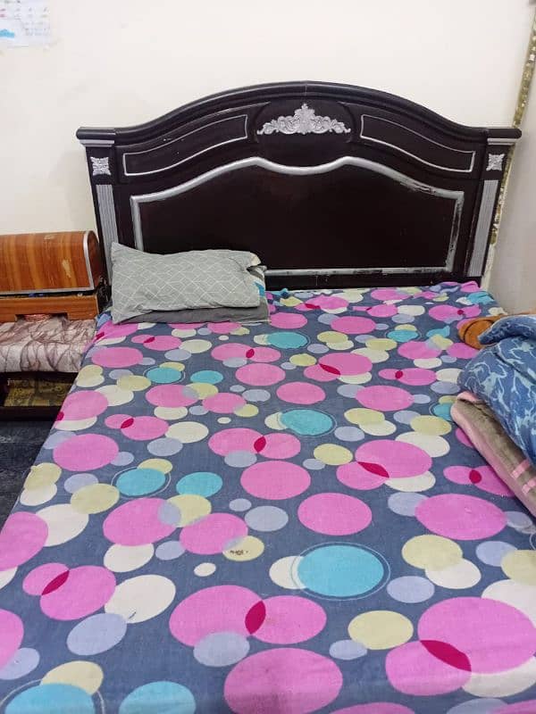 Bed & Dressing Table for Sale without  Matress  only 17000 1