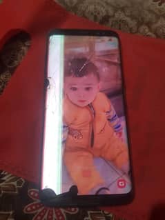 samsung s8 all ok ha bas panel damag ha