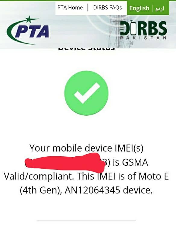 Motorola edge plus PTA approved 6