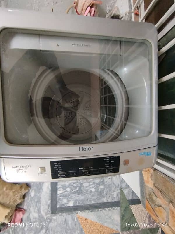 washing machine 1